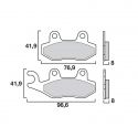 Plaquettes de frein avant ou arrière route BREMBO 07SU12SD