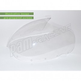 Bulle racing claire prédécoupée ou prête à monter TUONO 1000R 2003-2005 SRT FAIRINGS