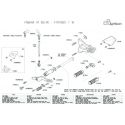 Pièces détachées commandes reculées LIGHTECH YAMAHA R1 2009-2014 FTRYA001