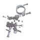 Kit freinage racing au pouce fixation pour fourche 50 mm IMA Special Parts