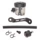 Kit bocal de frein fumé 45 ml avec bocal type Brembo
