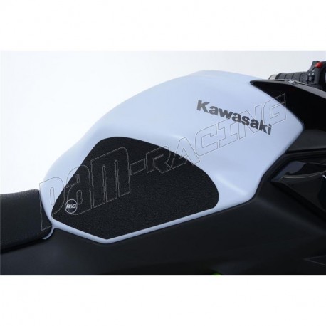 Kit grip de réservoir noir 4 pièces R&G Racing Z650 2017-2024 Ninja 650 2017-2024