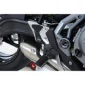 Adhésif anti-frottement platine talon noir 2 pièces R&G Racing Z650, Ninja 650 2017-2024