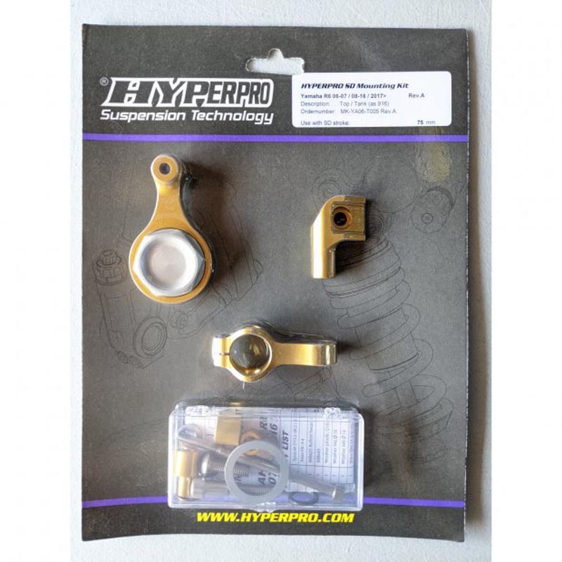 Support Amortisseur Stabilisateur Direction CNC Moto YZF R3 MT-03 R25