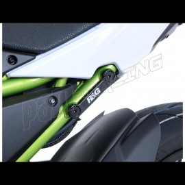 Caches Orifices Repose-Pieds Arrières R&G Racing Z650, Ninja 650 2017-2024