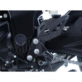 Adhésif anti-frottement platine talon noir 5 pièces R&G Racing GSX-S750 2017-2020