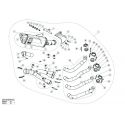 Pièce de rechange pour ligne Akrapovic Evolution et Racing Line kit YZF R1 2015-2026