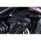 Kit Tampons de Protection AERO R&G Racing Street Triple 660 2017-2022, Street Triple 765 R/RS/S 2017-2025