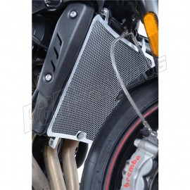 Grille de protection de radiateur inox R&G Racing Street Triple 660 S 2017-2022, Street Triple 765 R/RS/S 2017-2022