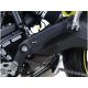 Adhésif anti-frottement cadre noir 2 pièces R&G Racing 125 Duke 2017-2020, 200 Duke 2017-2019