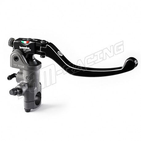 Maître-cylindre de frein radial BREMBO PR17 RCS Levier long rabattable