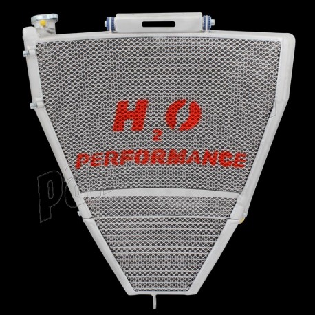 Radiateur d'eau et d'huile grande capacité Aprilia RSV4 1000 2009-2020, RSV4 1100 Factory 2019-2026 H2O Performance