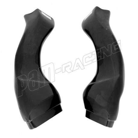 Paire d'entrée d'air fibre de verre noir R1 2009-2014 POLY-BIKE