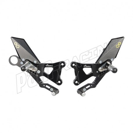 Commandes Reculées LIGHTECH S1000RR 2009-2014, HP4 2013-2015, S1000R 2014-2016