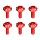 Vis de bulle aluminium M5 x 15 mm ZETA Racing 4, 6 ou 8 pièces