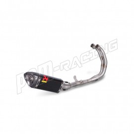 Ligne complète d'échappement racing Akrapovic MT-03 2016-2021, R3 2015-2020 silencieux carbone