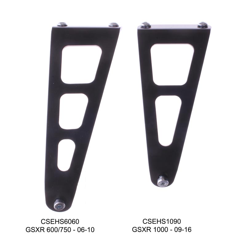 XMT-MOTOR - Repose-pieds Passager Arrière Moto - Compatible GSXR600 GSXR750 2008-2010 - Alliage Aluminium