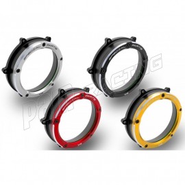 Couvercle d'embrayage transparent PERFORMANCE TECHNOLOGY Panigale V4, V4S, Streetfighter V4, V4S 2018-2024