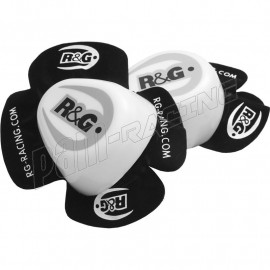 Sliders pour Genoux Aero blancs ou noirs R&G Racing