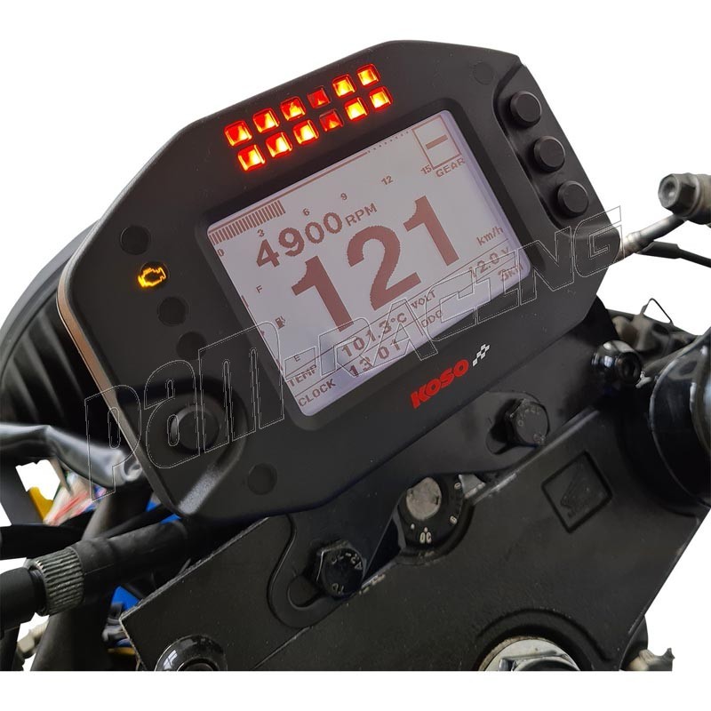 Compte tours universel mini 4 KOSO pour moto cross et quad - PAM