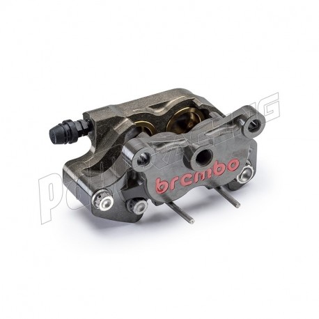 Etrier arrière axial 2 parties P4 24 CNC BREMBO Entraxe 64 mm