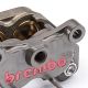 Etrier arrière axial 2 parties P4 24 CNC BREMBO Entraxe 64 mm