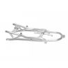 Arrière de cadre racing aluminium ZX6R 2009-2016, ZX6R 636 2013-2025