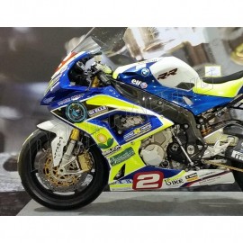 Carénage avant racing 4 parties fibre de verre S1000RR 2015-2018 PLASTIC BIKE