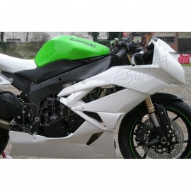 Carénage avant racing 4 parties fibre de verre ZX-6R 2009-2016 PLASTIC BIKE