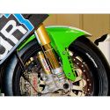 Garde-boue avant fibre de verre ZX-6R 2009-2016, ZX10R 2011-2015 PLASTIC BIKE