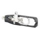 Paire de tendeurs de chaîne avec support étrier de frein LIGHTECH R6 2017-2026