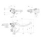 Maître-cylindre Brembo WSBK 18x18 Racing taillé masse