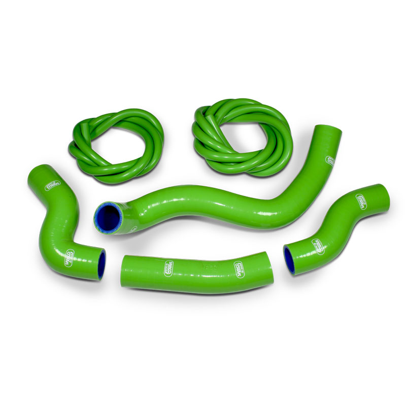 Kit Durites Radiateur Samco Bleu Pour Kawasaki ZXR750 H1 1988/1989 - Garantie 2 Ans - Neuf