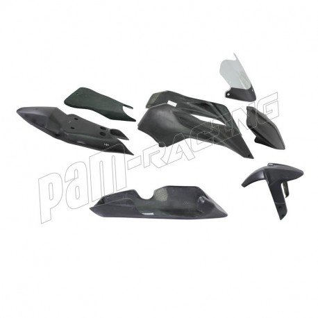 Carénage poly complet racing fibre de verre S2 CONCEPT Duke 790, Duke 890/R 2018-2025