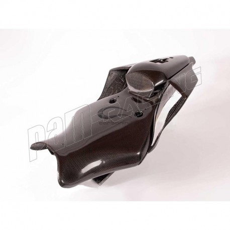 Coque arrière racing et support carbone CARBONIN R6 2017-2026