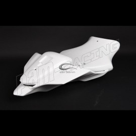 Coque arrière racing et support avio fibre CARBONIN R6 2017-2026