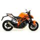 Silencieux X-Kone nichrom embout carbone ARROW 1290 Superduke R 2014-2019, 1290 Superduke GT 2016-2018