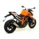 Silencieux X-Kone nichrom embout carbone ARROW 1290 Superduke R 2014-2019, 1290 Superduke GT 2016-2018