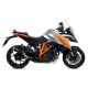 Silencieux Pro-Race nichrom embout inox ARROW 1290 Superduke R 2017-2019, 1290 Superduke GT 2016-2018