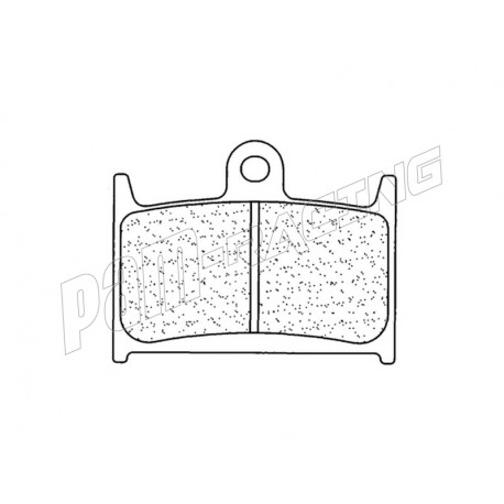 Plaquettes de frein avant racing métal fritté C60 CL BRAKES