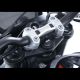 Insert écrou colonne de direction noir R&G Racing Ninja H2, Street Triple 660/765