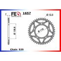 Couronne acier 525 S1000RR 2009-2018, S1000R, S1000XR FRANCE EQUIPEMENT