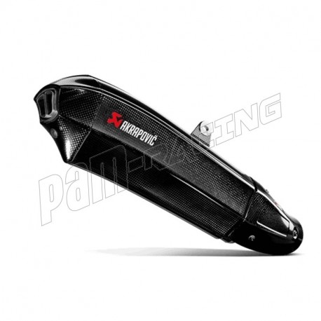 Silencieux adaptable SLIP-ON mono silencieux carbone Akrapovic Ninja H2/Carbon 2015-2021