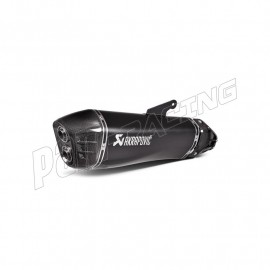 Silencieux adaptables SLIP-ON line titane noir Akrapovic Ninja H2 SX/SE 2018-2020