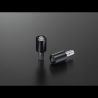 Rallonges de guidon  30 mm diamètre 22.2 mm noirs ABM pour tube Ø 12 à 18 mm