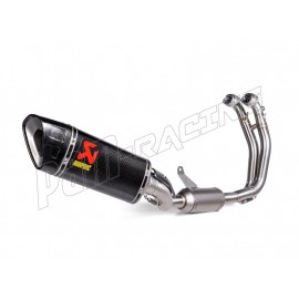 Ligne d'échappement racing inox/carbone Akrapovic RS660 2020-2022, TUONO 660 2021-2022