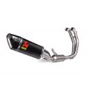 Ligne d'échappement racing inox/carbone Akrapovic RS660, TUONO 660 2020-2024