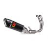 Ligne d'échappement racing inox/carbone Akrapovic RS660, TUONO 660 2020-2024