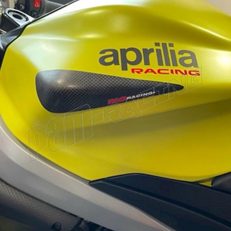 Sliders de Réservoir Carbone 2 PCS R&G Racing RS660 2020-2025, Tuono 660 2021-2025