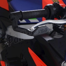 Protection de levier de frein noire R&G Racing Aprilia Tuono 125 2021-2024, RS125 2021-2024, RS660 2020-2024